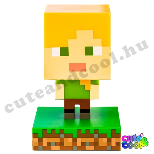 Minecraft Alex 3D ikon lámpa