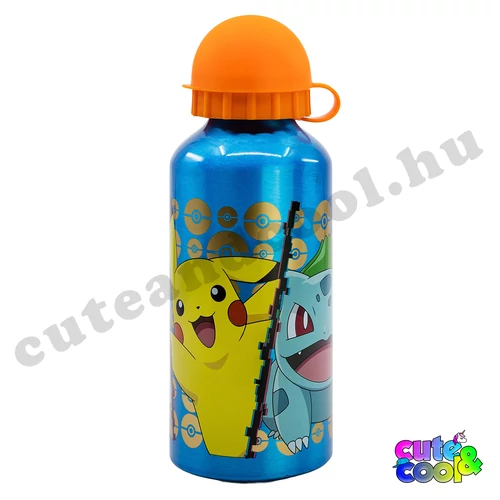 pokémonos gyerek kulacs alumíniumból