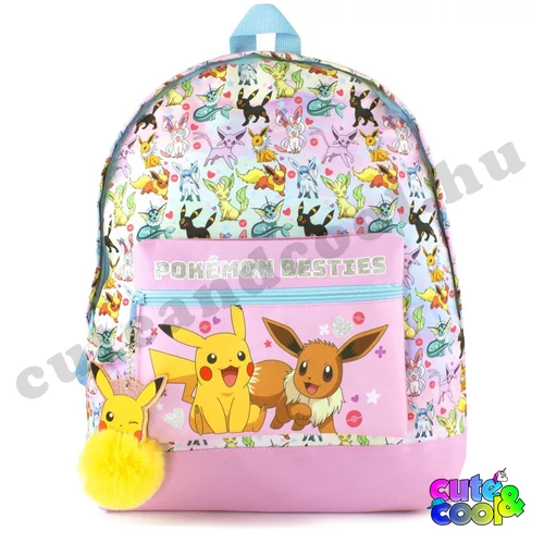 Pokémon Pikachu és Eevee iskolatáska