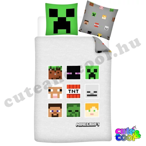 minecraftos ágynemű