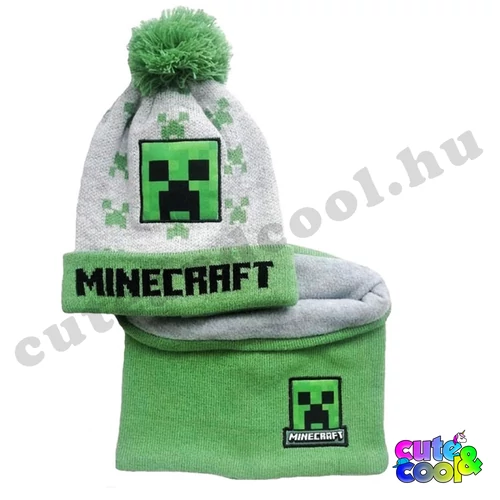 Minecraft sapka körsál szett
