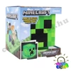 Minecraft Creeper head lámpa