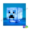 Minecraft Charged Creeper head lámpa hanggal