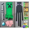 Minecraft nagyméretű falmatrica csomag