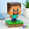 Minecraft Steve 3D ikon lámpa
