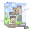 Minecraft Steve 3D ikon lámpa