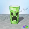 Minecraft Creeper vastagfalú üveg pohár