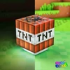 Minecraft TNT blokk lámpa hanggal