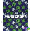 Minecraft kék húzózsinóros tornazsák