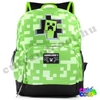 Minecraft kukucs itt a Creeper zöld iskolatáska