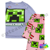Minecraft Creeper arcos lány pizsama