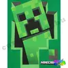 Minecraft kirobbanó Creeper zöld kapucnis pulóver