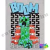 Minecraft BOOM charged Creeper rövid ujjú póló