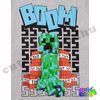 Minecraft BOOM charged Creeper rövid ujjú póló
