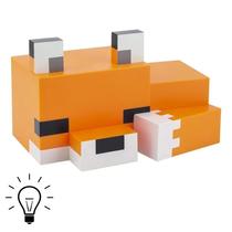 minecraft róka figura róka hangulatlámpa éjjelifény