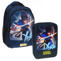 lol-os iskolatáska szett league of legends