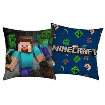 Minecraft Steve és a Mobok díszpárna
