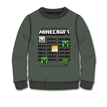 minecraftos pulóver gyerekeknek