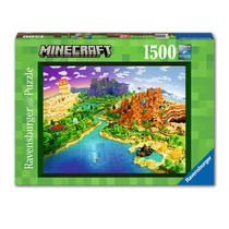 Minecraftos kirakós puzzle