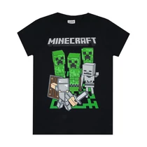 Minecraft Steve és a Creeperek Harca Póló