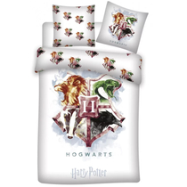Harry Potter Hogwarts címeres ágyneműhuzat - Pamut