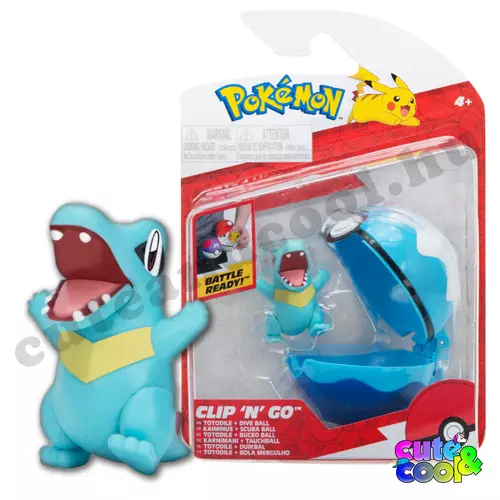 totodile pokémon harci figura