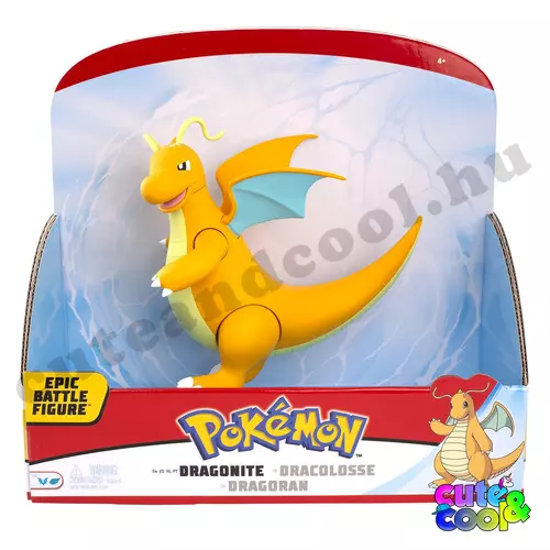 pokémon dragonite műanyag figura