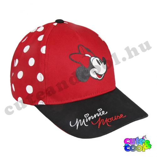 Minnie Mouse piros baseball sapka
