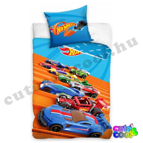 Hot Wheels ágyneműhuzat - Pamut