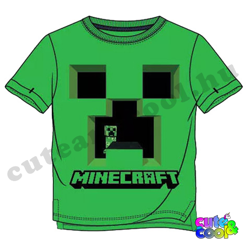Minecraft zöld Creeper póló