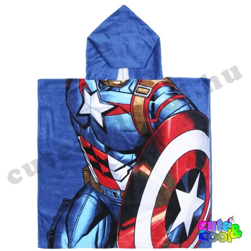 Marvel Bosszúállók Amerika Kapitány törölköző poncsó