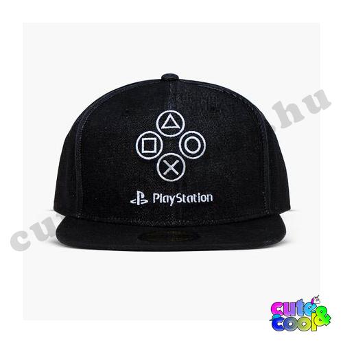 PlayStation denim Snapback sapka