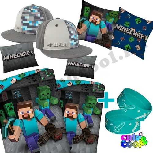 Minecraft TESÓ - PÁROS ajándékcsomag ingyenes szállítás + karkötők