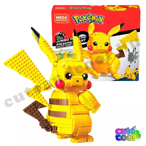 pokémon mega construx építős pikachu figura