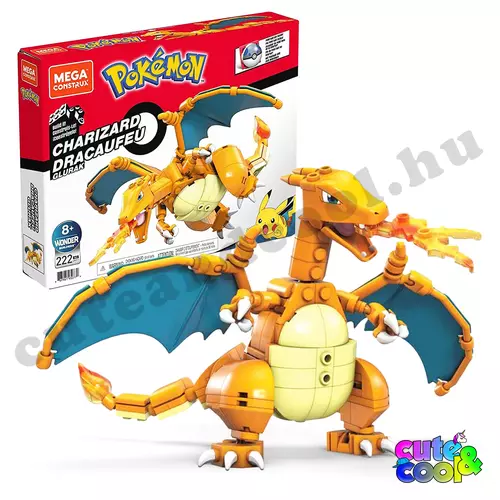 mega construx építős játék pokémon figurával