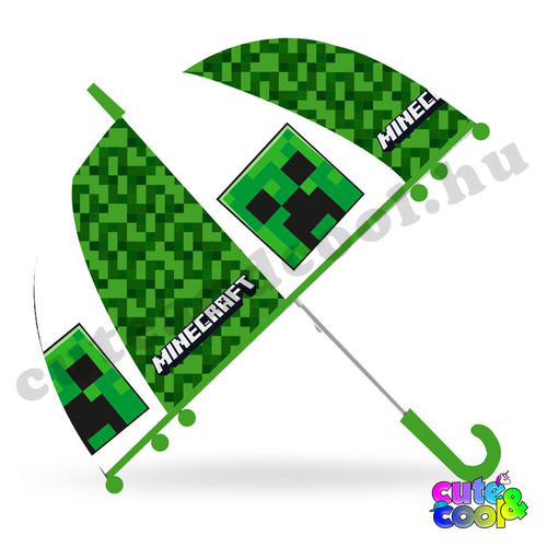 minecraft mintás gyerek ernyő esernyő