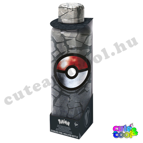 Pokémon Pokélabdás rozsdamentes acél kulacs 515ml