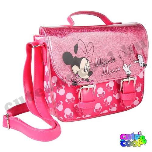 Minnie Mouse rózsaszín két csatos gyerek válltáska