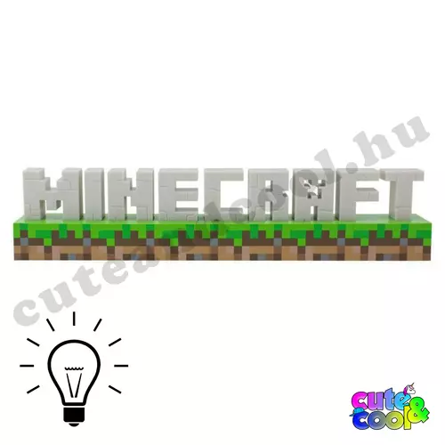 minecraft ajándék lámpa