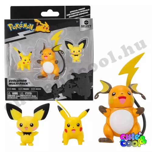 pokemon evolution szett pikachuval