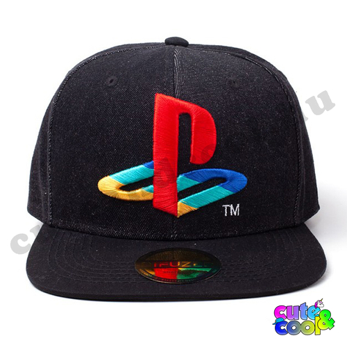 Playstation színes logós snapback sapka