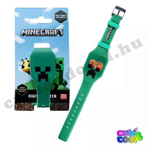 minecraftos gyerek óra karóra