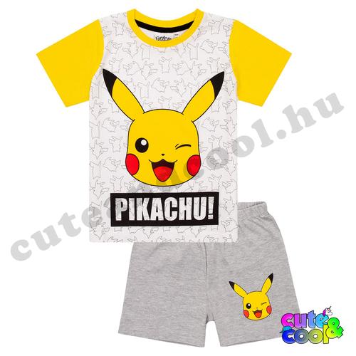 pokémonos gyerek pizsama